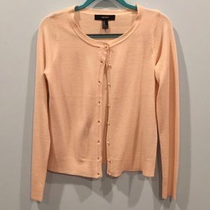 Soft pink acrylic forever 21 cardigan